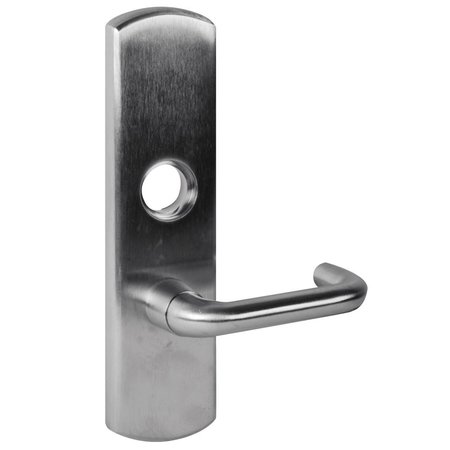 VON DUPRIN Lever Trim, Night Latch, Mortise Prep, 03 Lever Style, Satin Chrome Finish, Left Hand Reverse 996L-NL-03-M 26D LHR